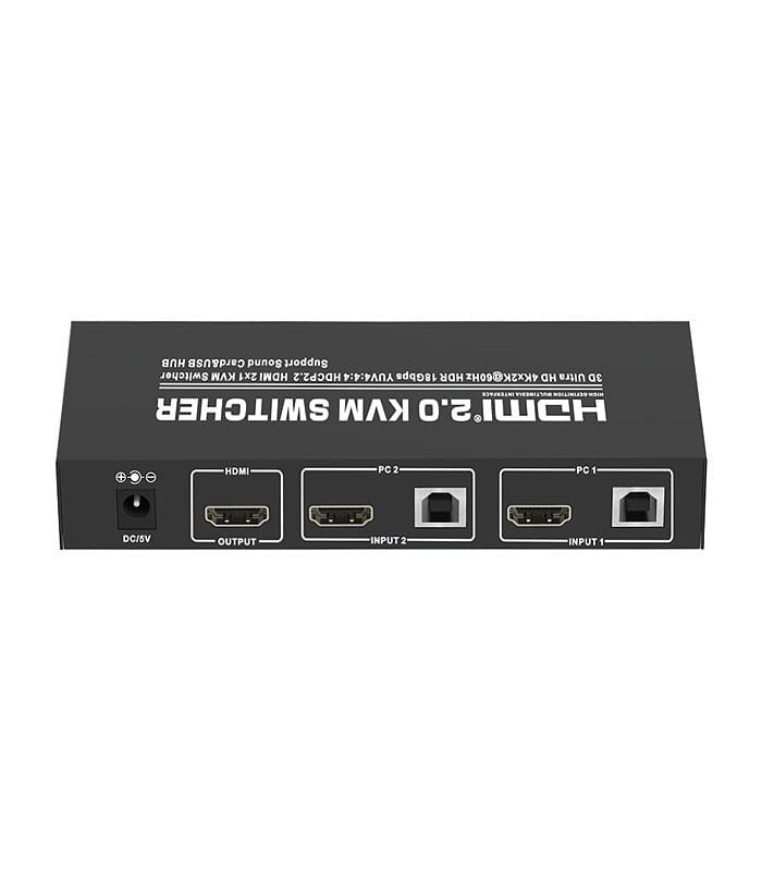 کی وی ام سوئیچ 2 پورت HDMI تی سی تی TC-KSW-21U