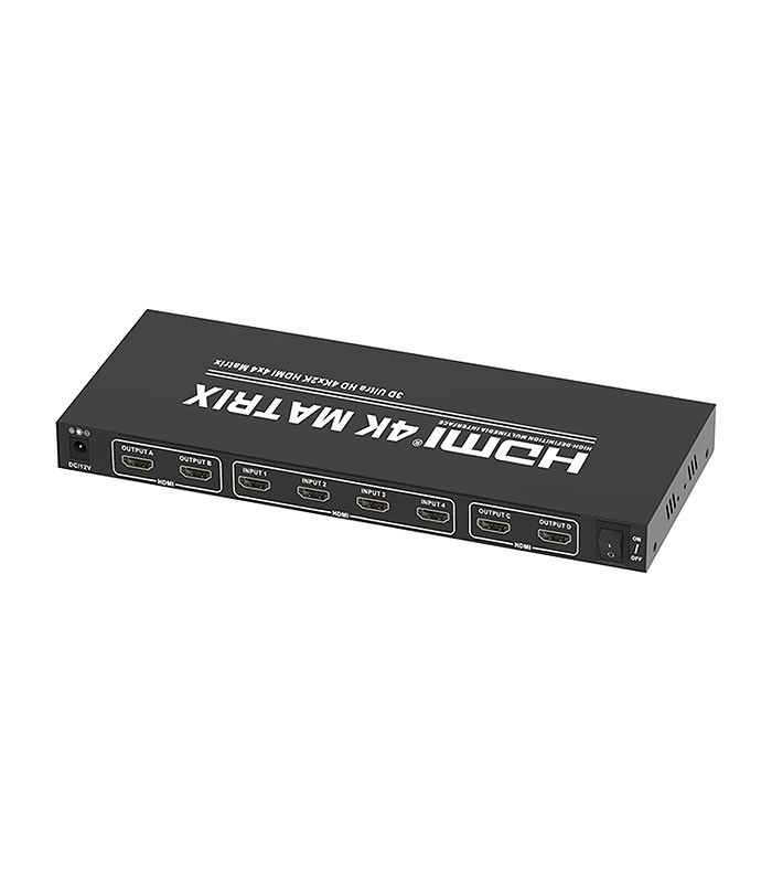 ماتریکس سوئیچ 4 در 4 HDMI تی سی تی TC-HMX-44