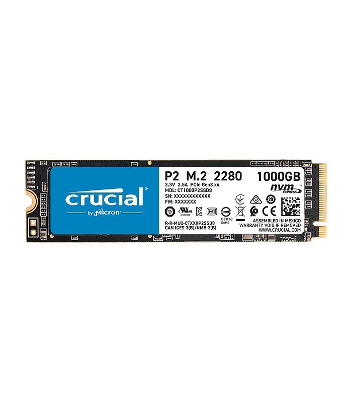 اس اس دی کروشیال P2 M.2 ظرفیت 1 ترابایت