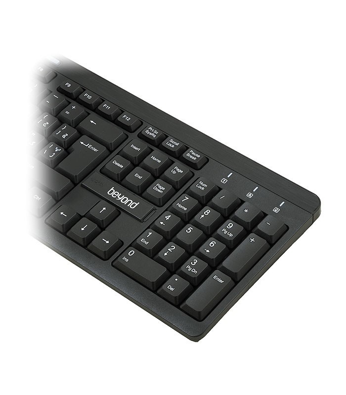 کیبورد و ماوس بی سیم بیاند BMK-3460RF با حروف فارسی