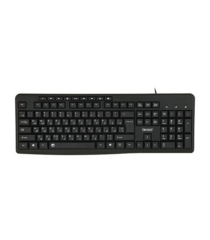 کیبورد باسیم بیاند BK-3750 با حروف فارسی