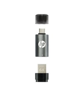 فلش مموری اچ پی USB 3.2 OTG X5600C ظرفیت 64 گیگابایت