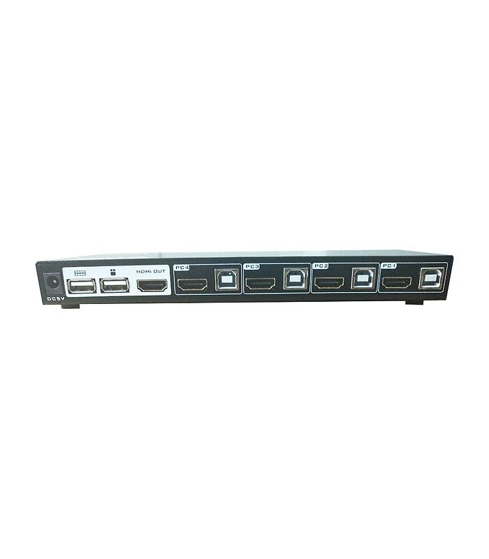 کی وی ام سوئیچ 4 پورت HDMI وی نت V-SWKH1404