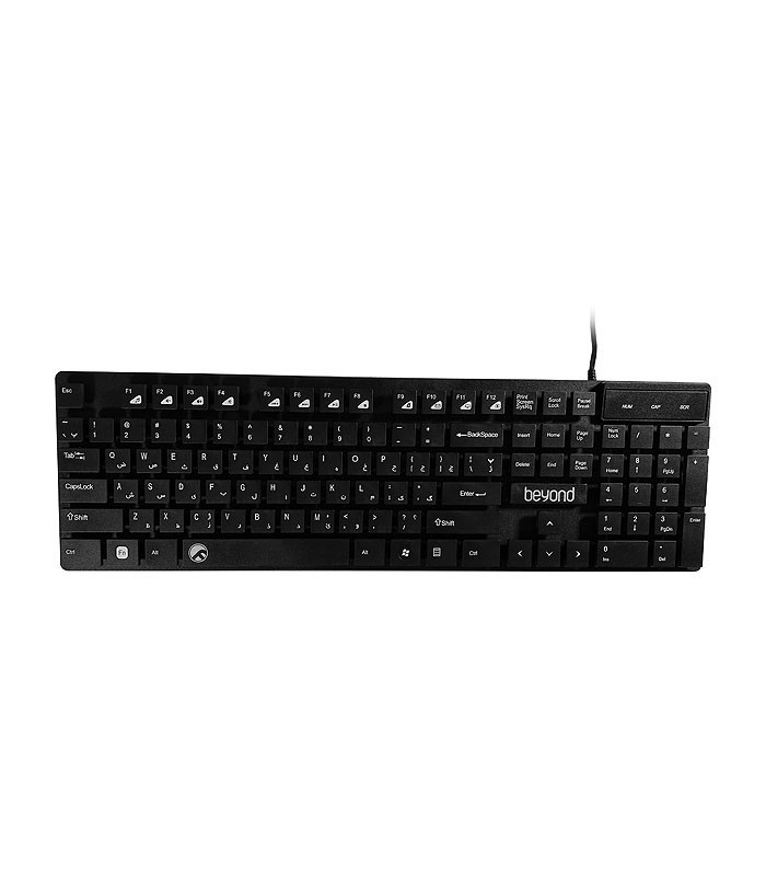 کیبورد باسیم بیاند BK-2870 با حروف فارسی