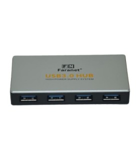 هاب 4 پورت USB 3.0 فرانت FN-U3H402