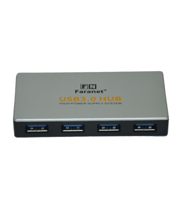 هاب 4 پورت USB 3.0 فرانت FN-U3H402