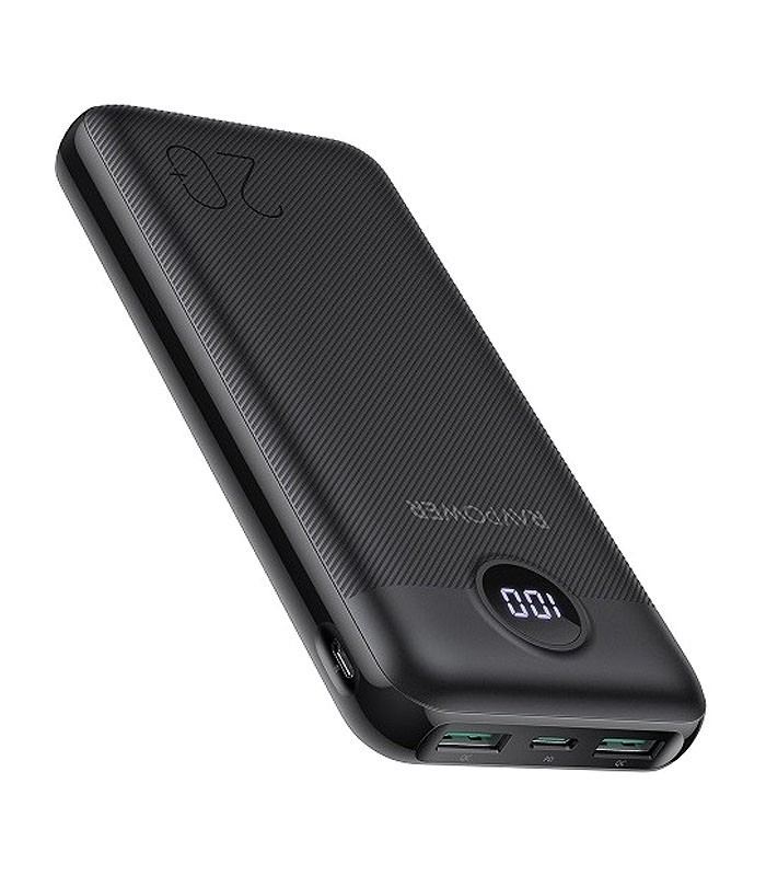 پاور بانک راوپاور RP-PB1205 با ظرفیت 20000 میلی آمپر ساعت