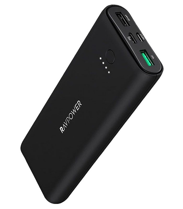 پاور بانک راوپاور RP-PB191 با ظرفیت 20100 میلی آمپر ساعت