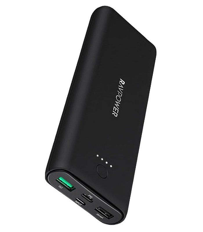 پاور بانک راوپاور RP-PB191 با ظرفیت 20100 میلی آمپر ساعت