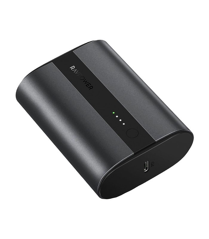 پاور بانک راوپاور RP-PB197 با ظرفیت 10000 میلی آمپر ساعت