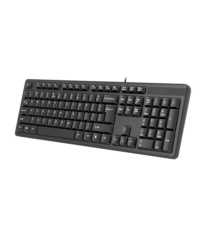 کیبورد باسیم ای فورتک KK-3 با حروف فارسی