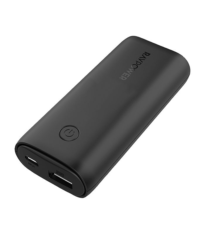 پاور بانک راوپاور RP-PB169 با ظرفیت 6700 میلی آمپر ساعت