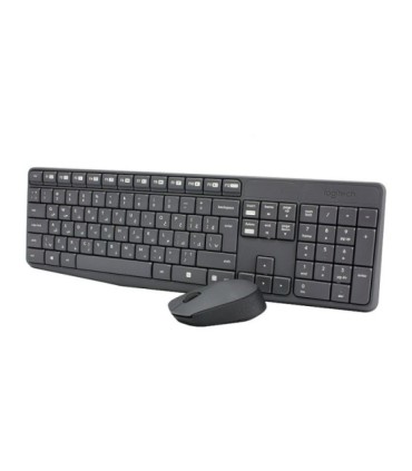 کیبورد و ماوس بی سیم لاجیتک MK235 با حروف فارسی