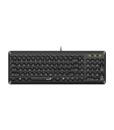 کیبورد باسیم جنیوس SlimStar Q200 با حروف فارسی