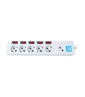 چند راهی برق 5+1 خانه با کابل 5 متر پارت الکتریک PE2162