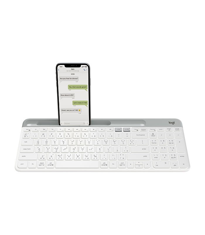 کیبورد بی سیم لاجیتک K580 با حروف عربی