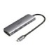 هاب 6 پورت Type C به USB 3.0 با پورت میکروفون و HDMI با قابلیت PD یوگرین 80132 CM136