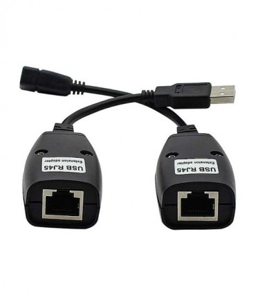 افزایش طول USB 2.0 بر روی کابل شبکه تا 50 متر وی نت V-EXUSB050