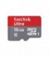 کارت حافظه microSDHC سن دیسک Ultra کلاس 10 سرعت 80MBps ظرفیت 16 گیگابایت