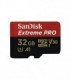 کارت حافظه microSDXC سن دیسک Extreme PRO کلاس 3 سرعت 170MBps ظرفیت 64 گیگابایت همراه با آداپتور SD
