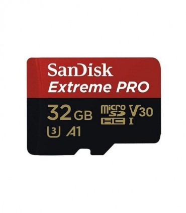 کارت حافظه microSDXC سن دیسک Extreme PRO کلاس 3 سرعت 170MBps ظرفیت 64 گیگابایت همراه با آداپتور SD