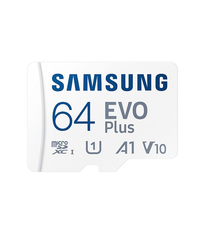 کارت حافظه microSDXC سامسونگ EVO Plus کلاس 10 سرعت 130MBps ظرفیت 64 گیگابایت همراه با آداپتور SD