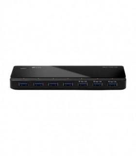 هاب 4 پورت USB 3.0 با 3 پورت شارژ همراه آداپتور تی پی لینک UH700