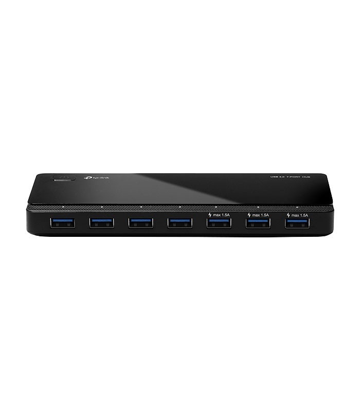 هاب 4 پورت USB 3.0 با 3 پورت شارژ همراه آداپتور تی پی لینک UH700