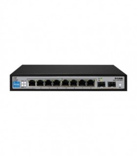 سوئیچ 10 پورت دی لینک DGS-F1100-10PS-E