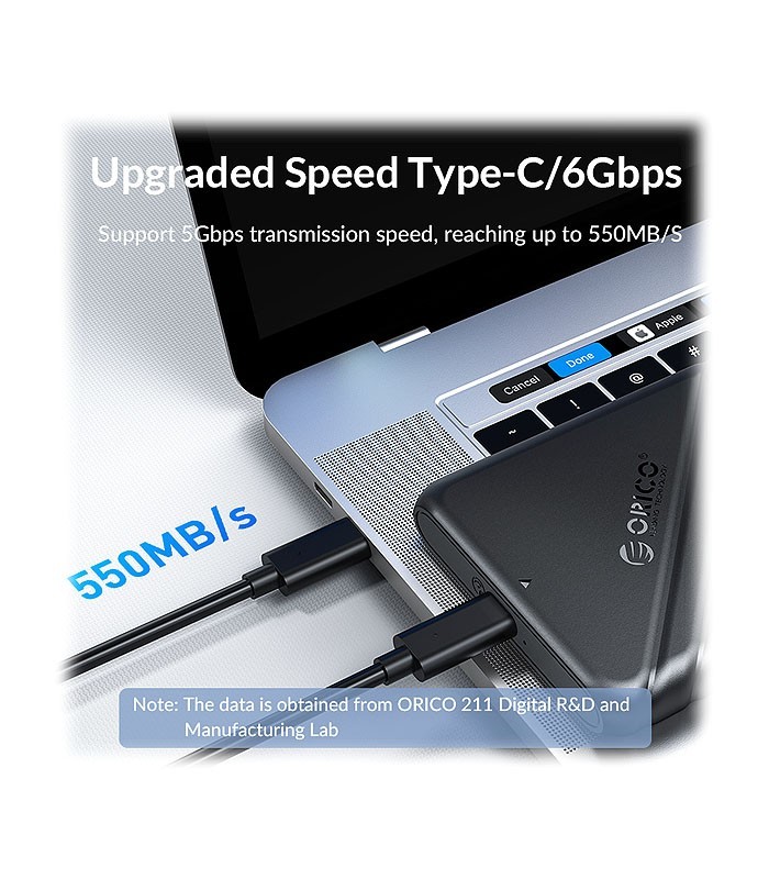 باکس هارد 2.5 اینچ USB 3.1 اوریکو 25PW1C-C3