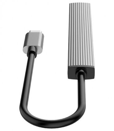 هاب 4 پورت Type C به USB 3.0 - 2.0 و درگاه کارت حافظه اوریکو AH-12F
