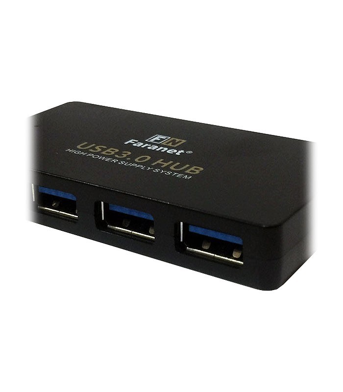 هاب 4 پورت USB 3.0 فرانت FN-U3H401