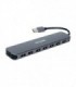 هاب 6 پورت USB 2.0 با 1 پورت شارژ همراه آداپتور دی لینک DUB-H7