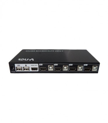 کی وی ام سوئیچ 4 پورت HDMI وی نت V-SWKH1404