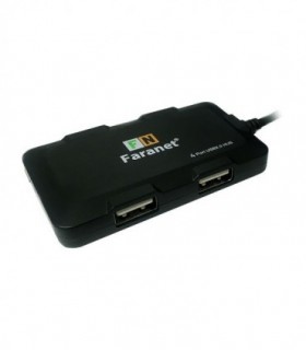 هاب 4 پورت USB 2.0 فرانت FN-U2H406