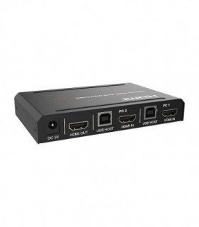کی وی ام سوئیچ 2 پورت HDMI فرانت FN-K221