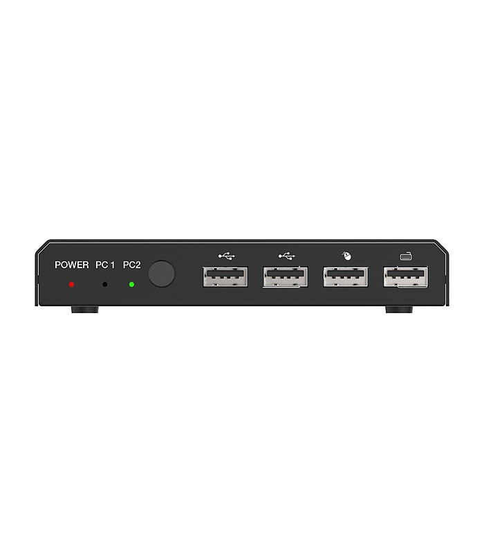 کی وی ام سوئیچ 2 پورت HDMI فرانت FN-K221