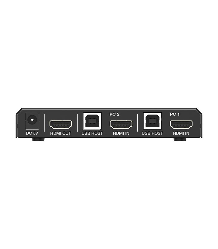 کی وی ام سوئیچ 2 پورت HDMI فرانت FN-K221