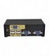 کی وی ام سوئیچ 2 پورت VGA اتوماتیک همراه کابل فرانت FN-K2US