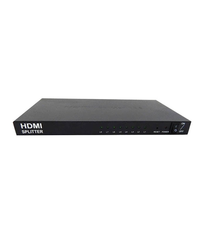 اسپلیتر 8 پورت HDMI با قابلیت 3D وی نت V-SPHD1408