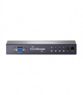 سوئیچ 4 پورت SDI با ریموت کنترل لایمستون LS-SS401