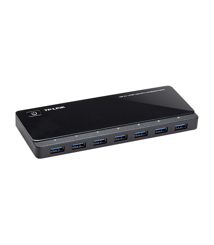 هاب 7 پورت USB 3.0 با 2 پورت شارژ تی پی لینک UH720