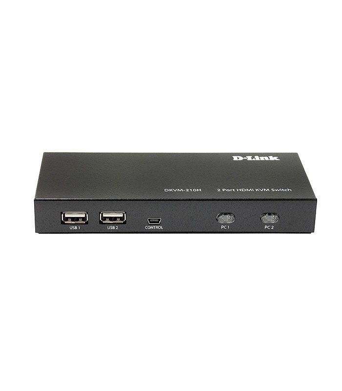 کی وی ام سوئیچ 2 پورت HDMI دی لینک DKVM-210H
