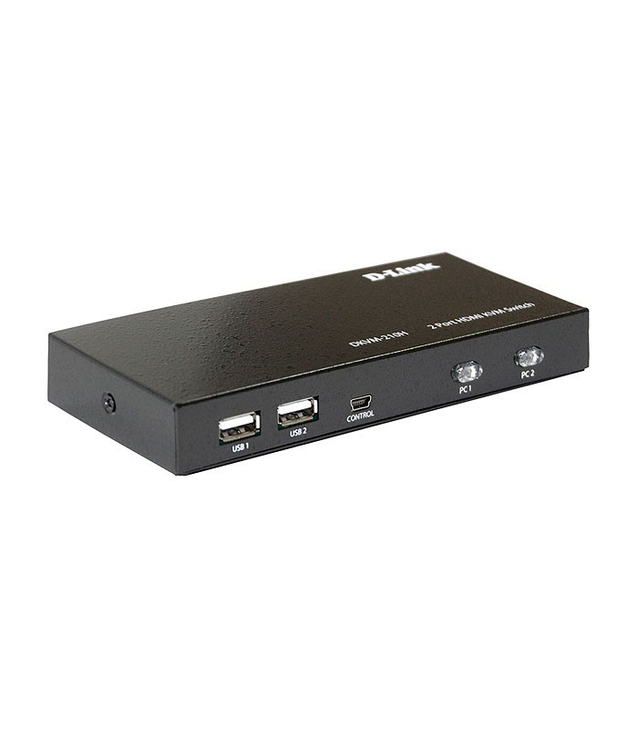 کی وی ام سوئیچ 2 پورت HDMI دی لینک DKVM-210H