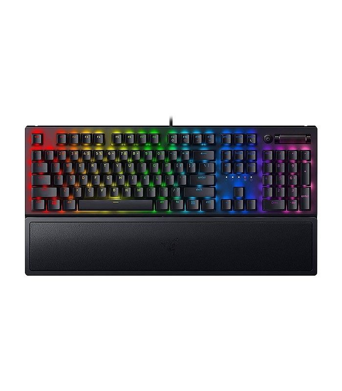 کیبورد باسیم گیمینگ ریزر BlackWidow V3 - Yellow Switch