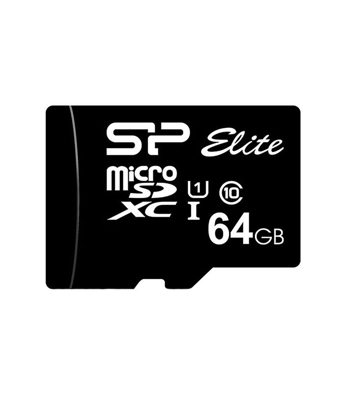 کارت حافظه microSDXC سیلیکون پاور Elite کلاس 10 سرعت 100MBps ظرفیت 64 گیگابایت