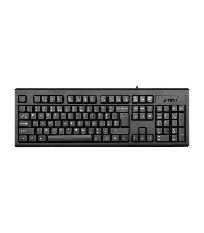 کیبورد و ماوس باسیم ای فورتک KR-8372S با حروف فارسی