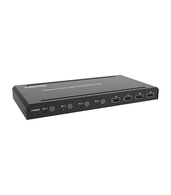 کی وی ام سوئیچ 4 پورت HDMI فرانت FN-K241