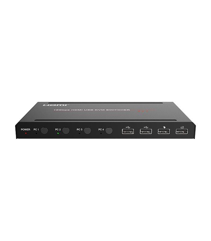 کی وی ام سوئیچ 4 پورت HDMI فرانت FN-K241