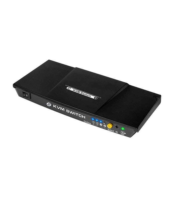 کی وی ام سوئیچ 2 پورت HDMI لایمستون LS-HK21